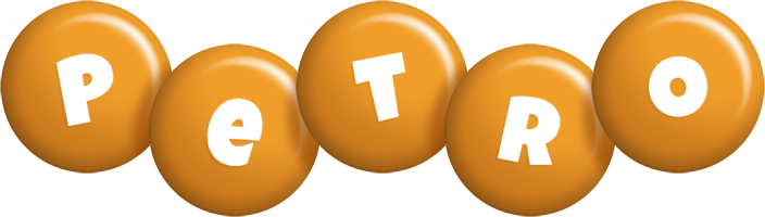 Petro candy-orange logo