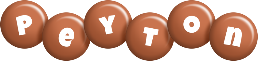 Peyton candy-brown logo