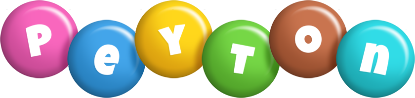 Peyton candy logo