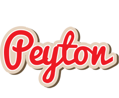 Peyton chocolate logo