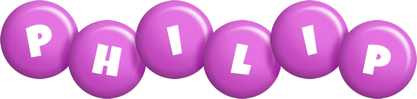 Philip candy-purple logo