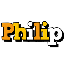 Philip cartoon logo