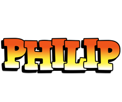 Philip sunset logo