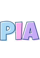 Pia pastel logo