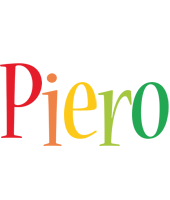 Piero birthday logo