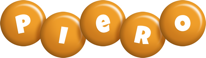 Piero candy-orange logo