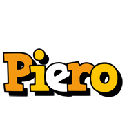 Piero cartoon logo