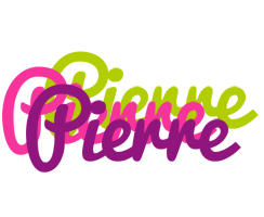 Pierre flowers logo