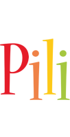 Pili birthday logo
