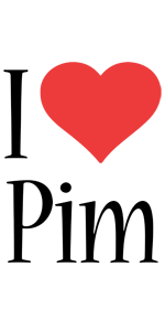 Pim i-love logo