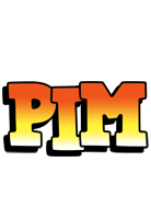Pim sunset logo