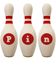 Pin bowling-pin logo