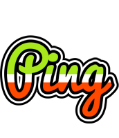 Ping superfun logo