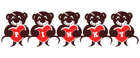 Pinky bear logo