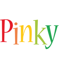 Pinky birthday logo