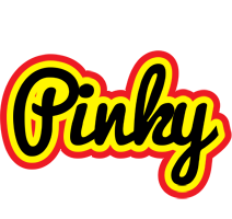 Pinky flaming logo
