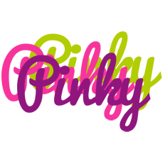 Pinky flowers logo