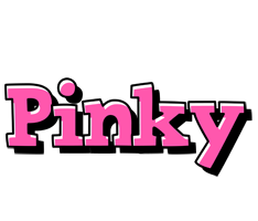 Pinky girlish logo