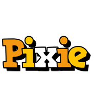 Pixie cartoon logo
