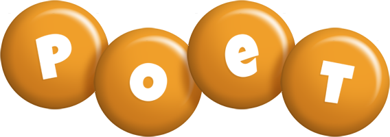 Poet candy-orange logo