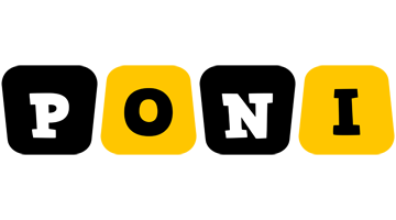 Poni boots logo
