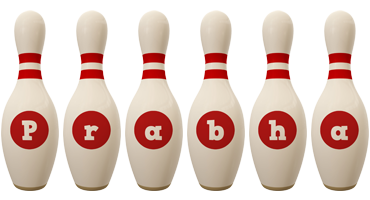 Prabha bowling-pin logo