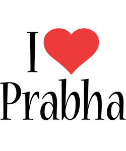 Prabha i-love logo