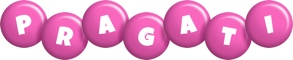Pragati candy-pink logo