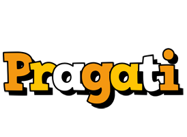 Pragati cartoon logo