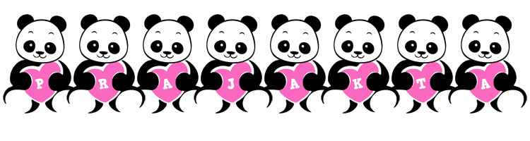 Prajakta love-panda logo