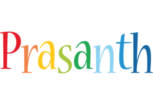 Prasanth birthday logo