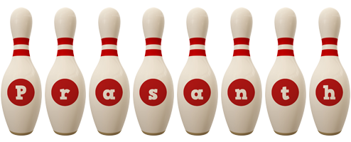 Prasanth bowling-pin logo