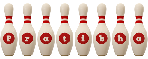 Pratibha bowling-pin logo