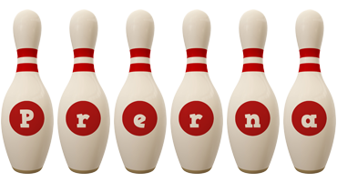 Prerna bowling-pin logo
