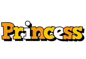 Princess cartoon logo