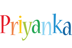 Priyanka birthday logo