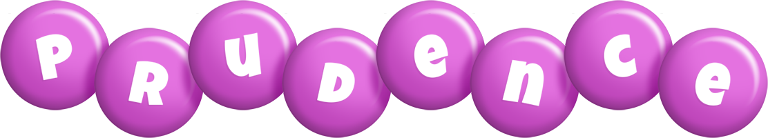 Prudence candy-purple logo