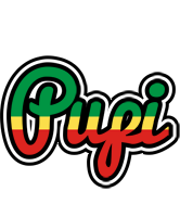 Pupi african logo