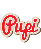 Pupi chocolate logo