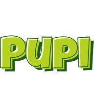 Pupi summer logo