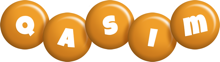 Qasim candy-orange logo