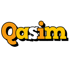 Qasim cartoon logo
