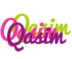 Qasim flowers logo