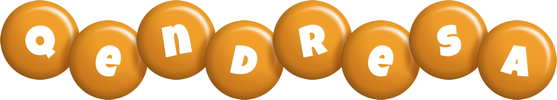Qendresa candy-orange logo