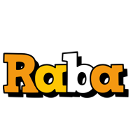 Raba cartoon logo