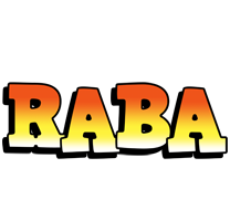 Raba sunset logo