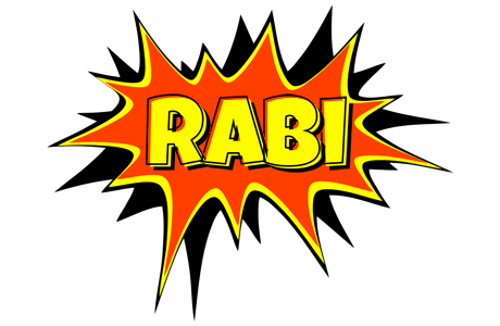 Rabi bazinga logo