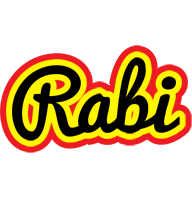 Rabi flaming logo