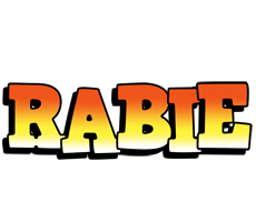 Rabie sunset logo