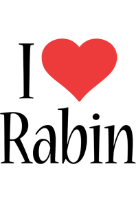 Rabin i-love logo